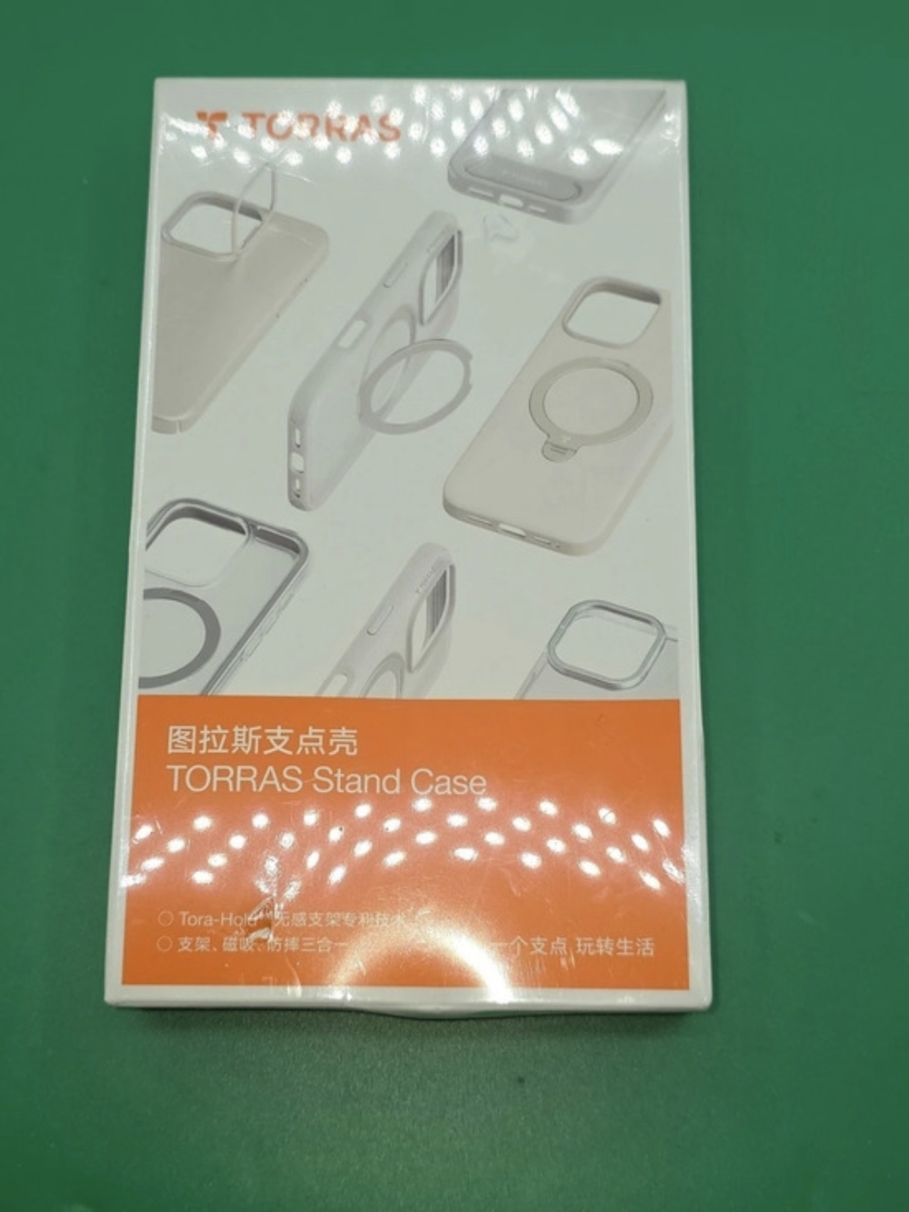 TORRAS Stand Case Clear iPhone 16 Pro Case NWT